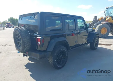 2023 Jeep Wrangler 4Xe 4X4 из США, поврежденный, VIN 1C4JJXN66PW611651